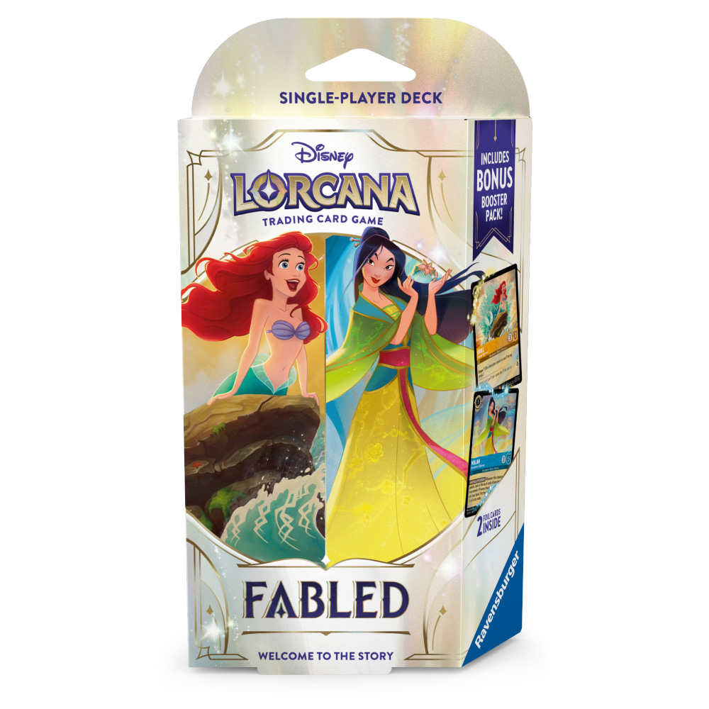 Fabled SET9 - Single Player Deck (Ariel & Mulan)