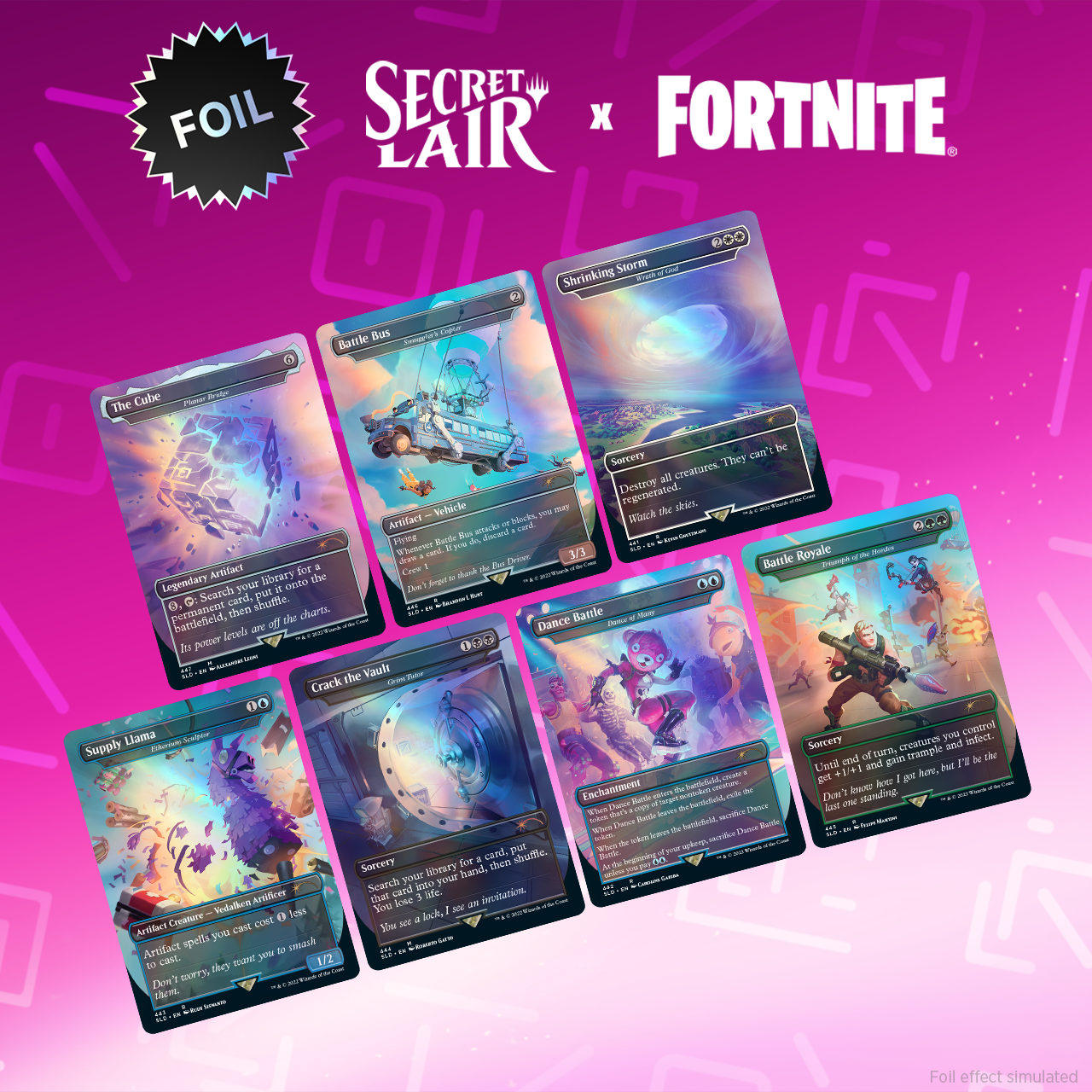 Secret Lair x FORTNITE Foil Edition