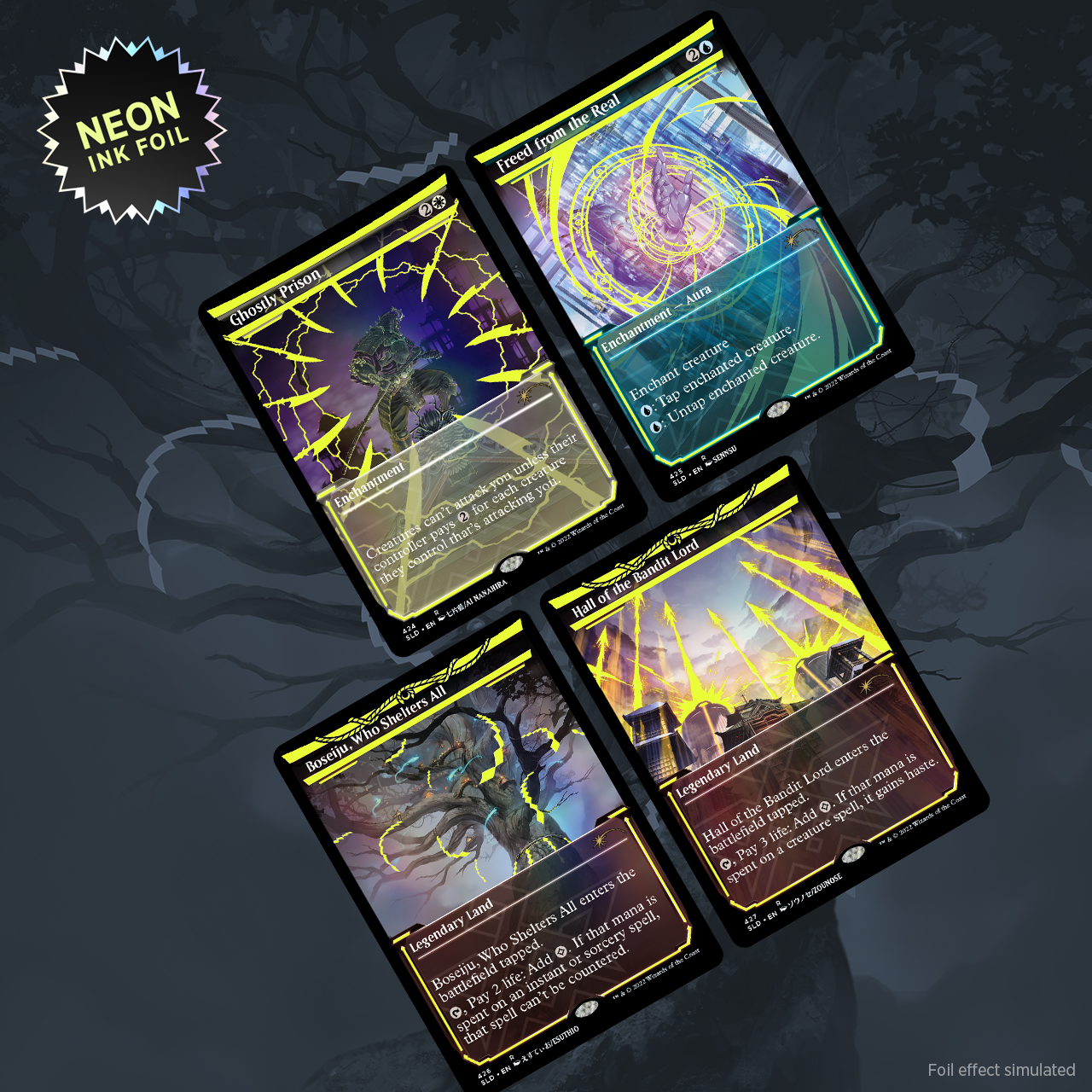 Showcase: Neon Dynasty Neon Ink Foil Edition