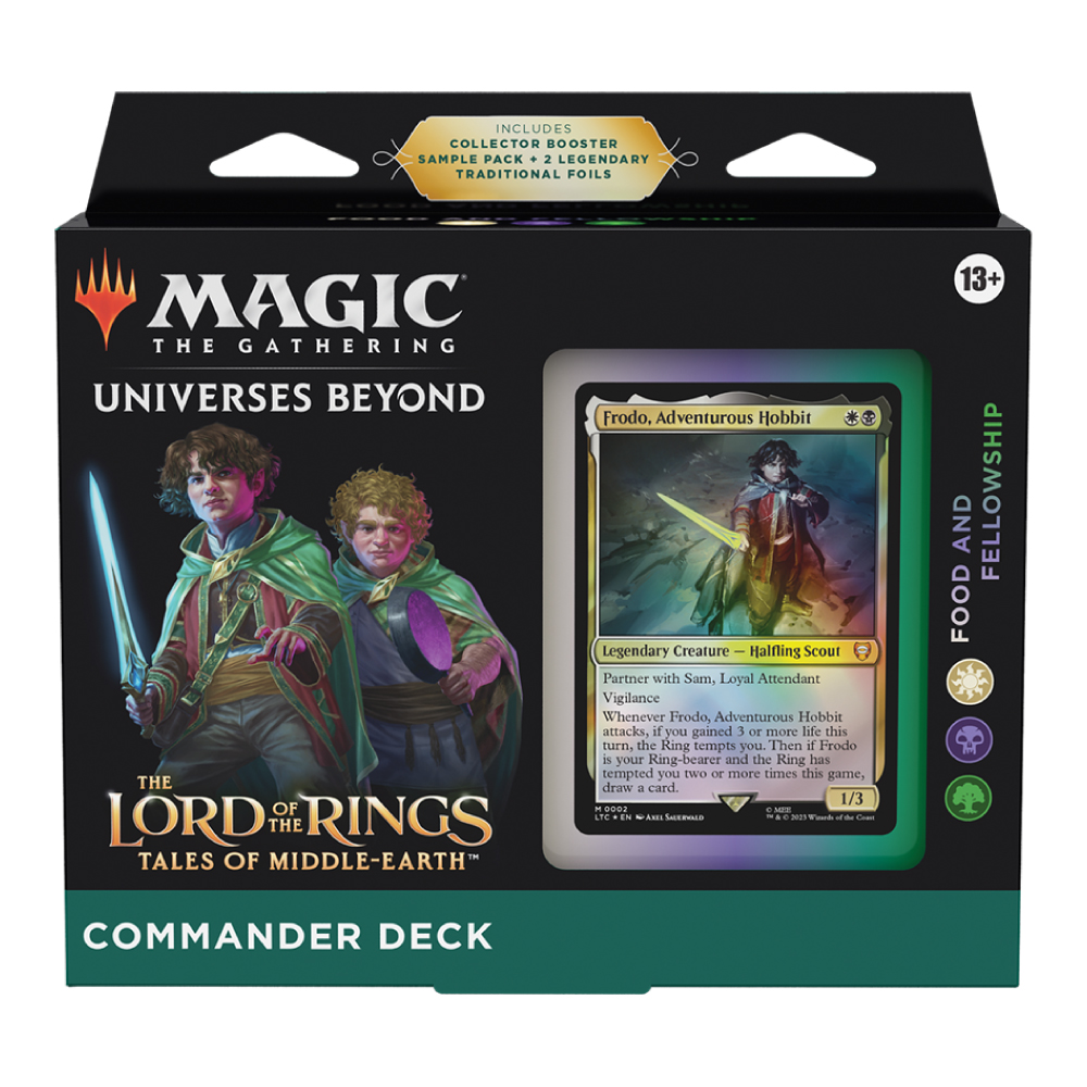The Lord of the Rings: Tales of Middle Earth™ - Commander Deck [Food and Fellowship]