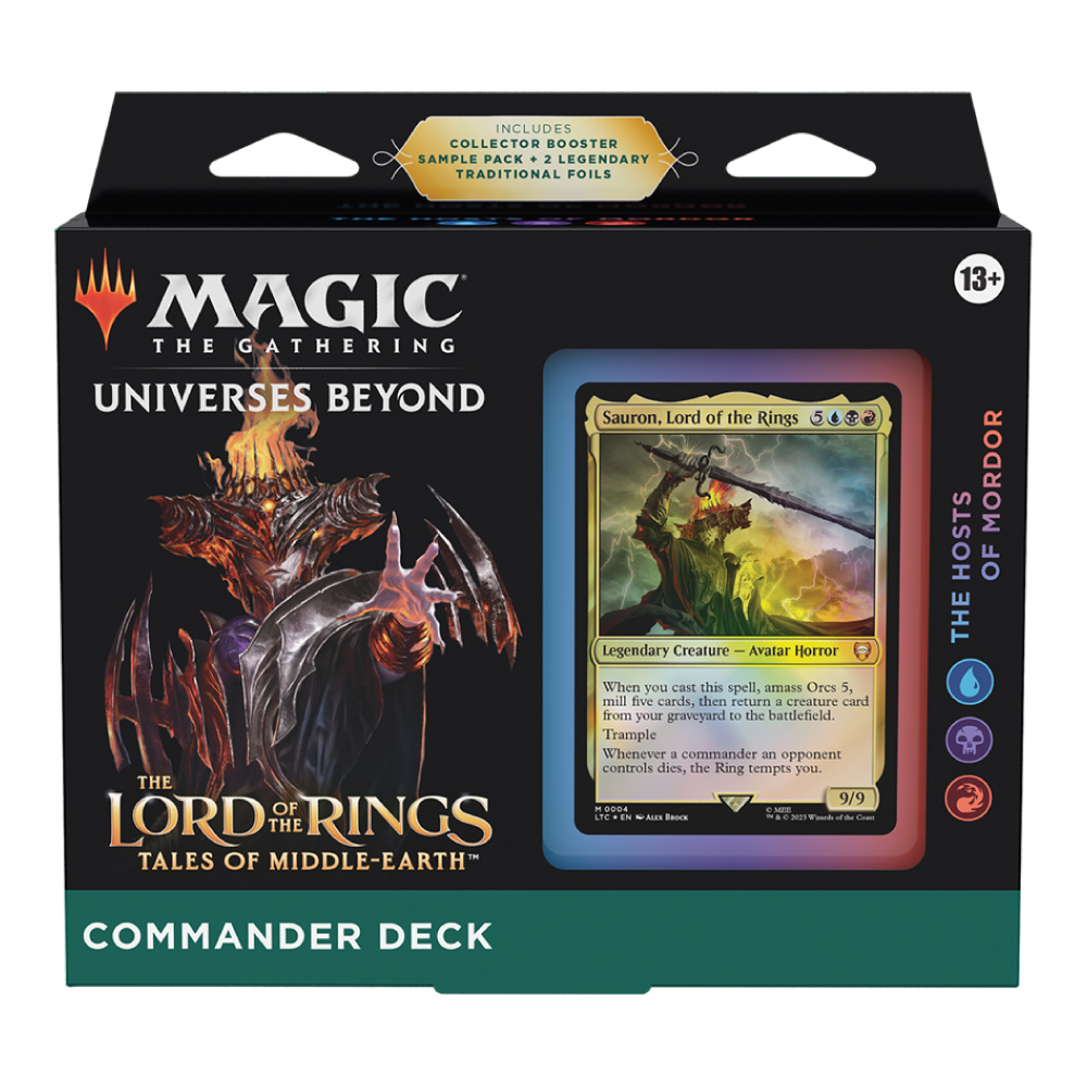 The Lord of the Rings: Tales of Middle Earth™ Commander Deck [The Host of Mordor]