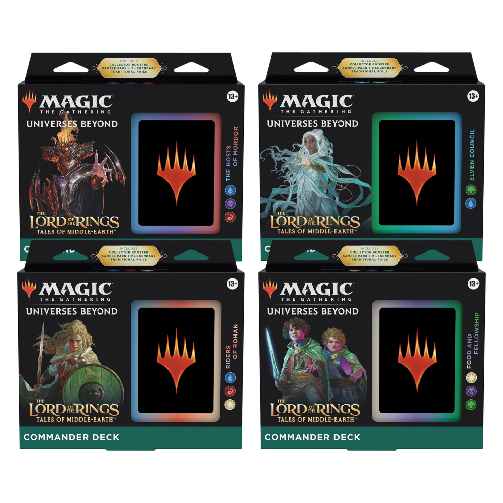 The Lord of the Rings: Tales of Middle Earth™ - Commander (4) [Bundle]