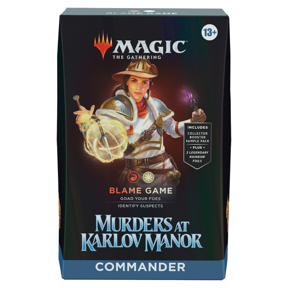  Murders at Karlov Manor - Commander Decks [Blame Game]