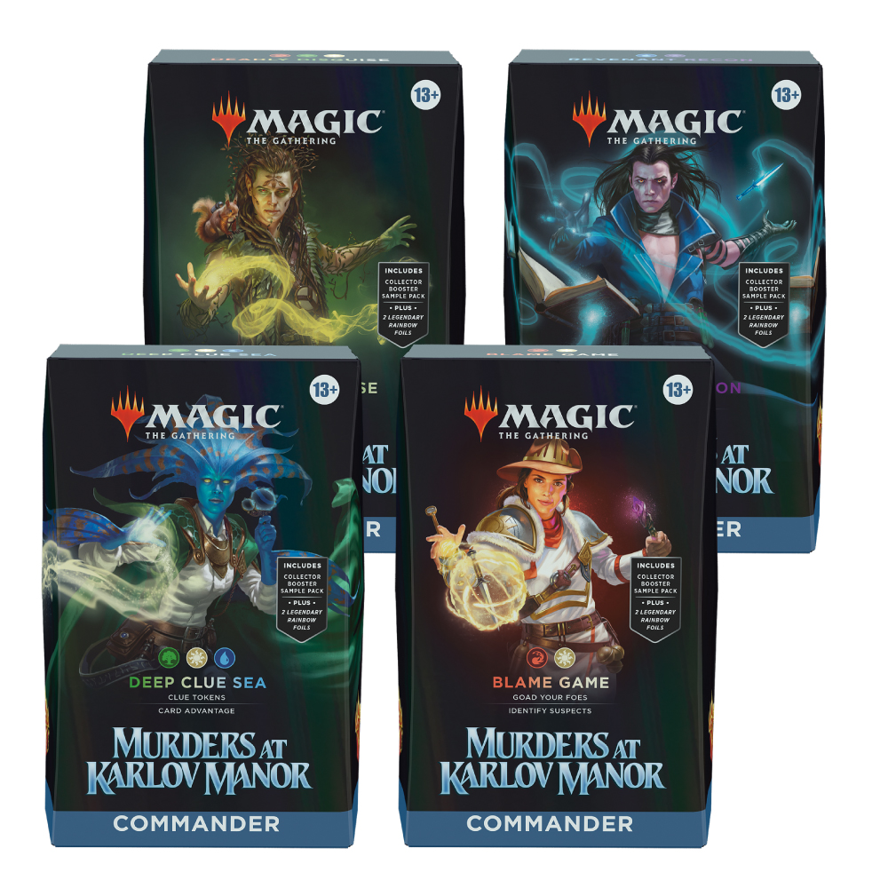  Murders at Karlov Manor - Commander Decks [Set of 4]