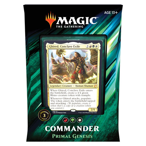 Commander 2019: Primal Genesis