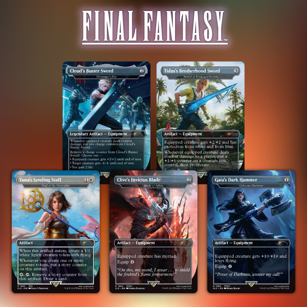 Secret Lair x FINAL FANTASY: Weapons [English]