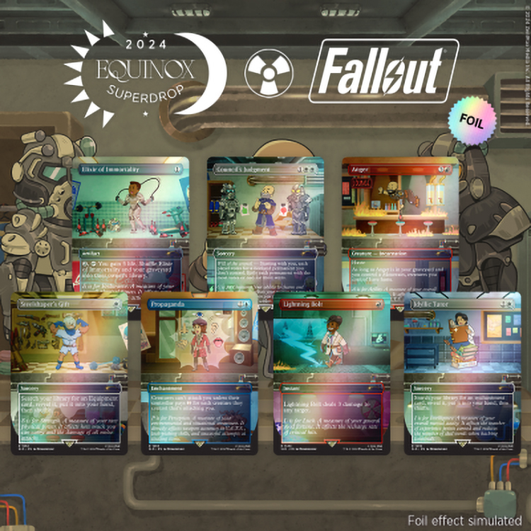 Equinox Secret Lair x Fallout®: S.P.E.C.I.A.L. Foil Edition 