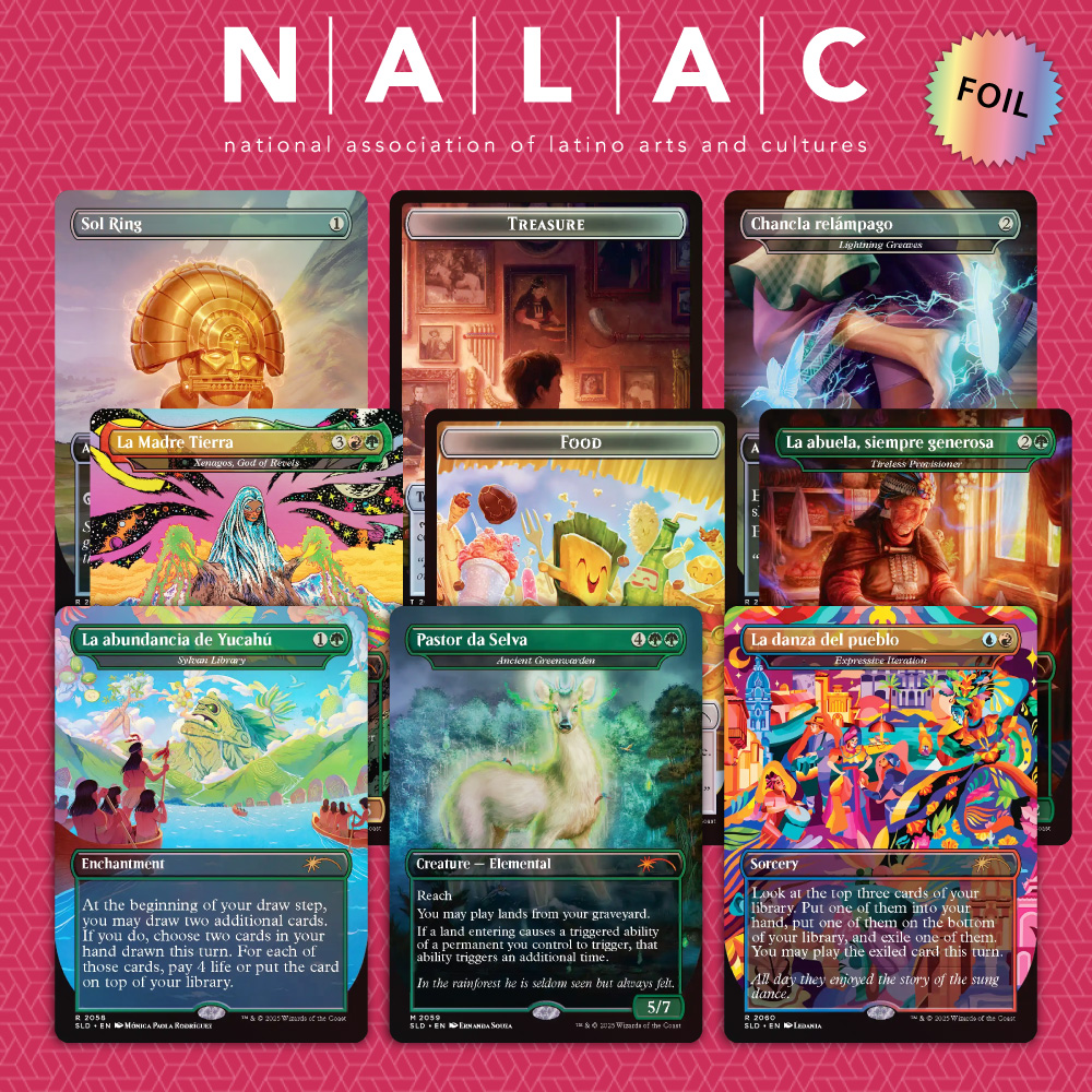 Secret Lair x National Association of Latino Arts and Cultures Foil Edition
