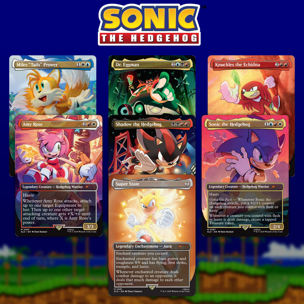Secret Lair x Sonic Friends & Foes