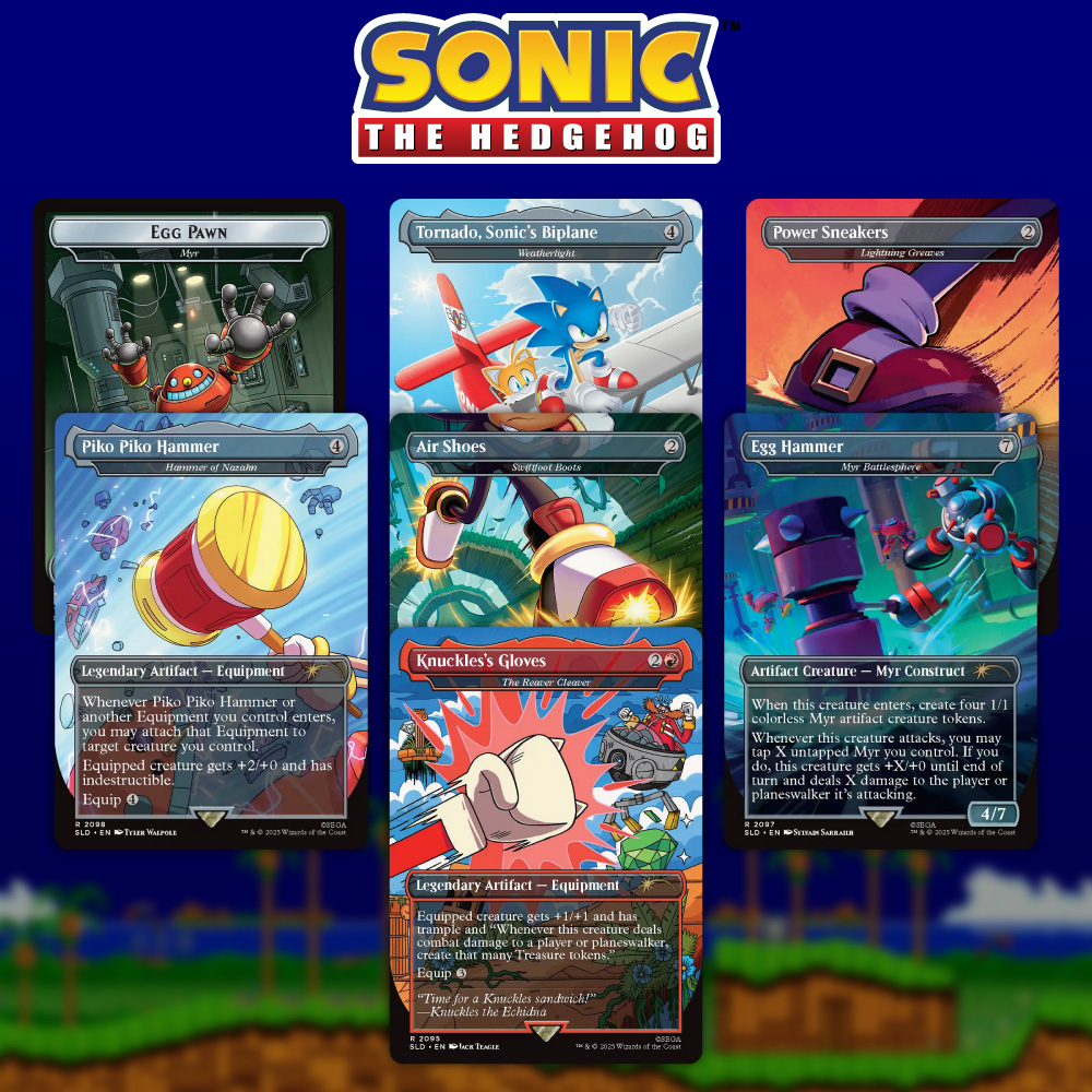Secret Lair x Sonic Turbo Gear