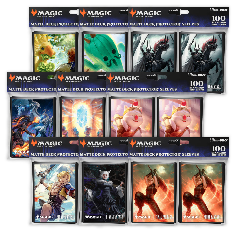 Final Fantasy - 100ct Deck Protector Sleeves