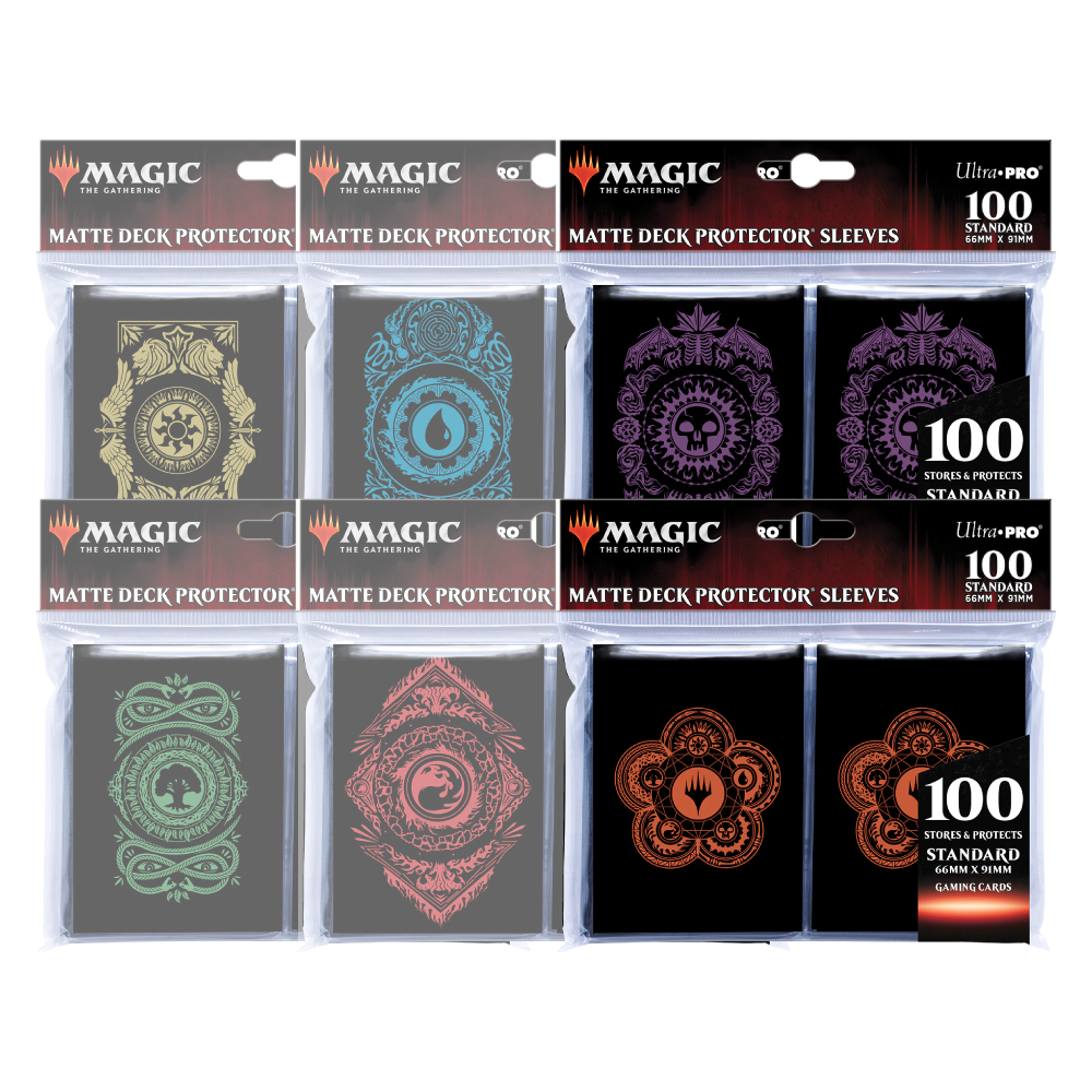 Magic The Gathering Sleeves Pro Matte Fizzy Game Hobby Store