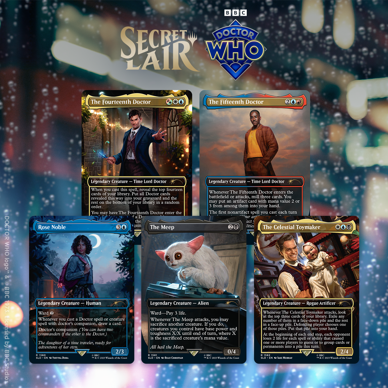  Secret Lair x Doctor Who: Regeneration Non-Foil Edition
