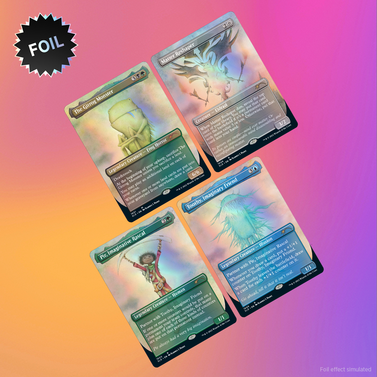 Imaginary Friends Foil Edition