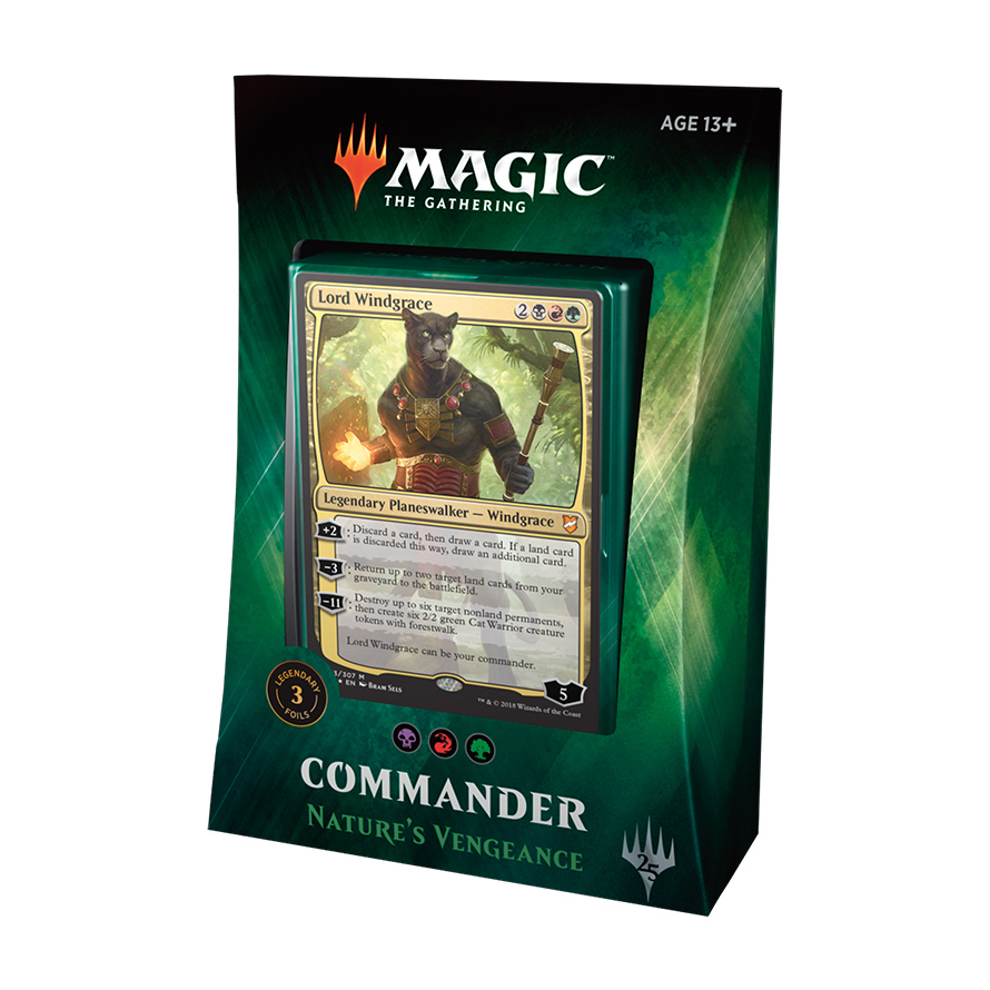 Commander 2018 Deck - Nature's Vengeance