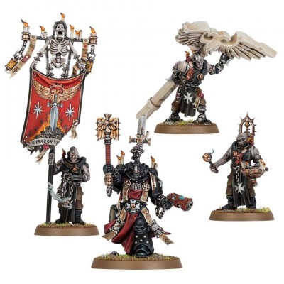 Chaplain Grimaldus & Retinue