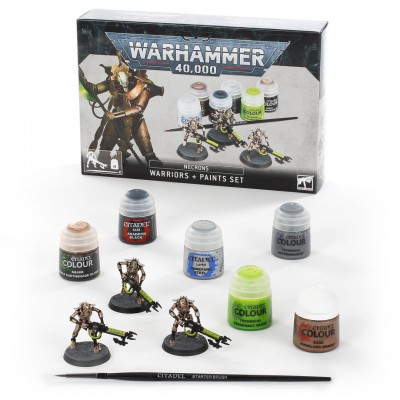 Necrons: Warriors + Paints Set