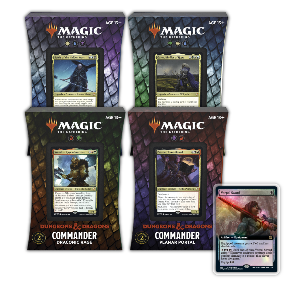 forgotten realms commander decks forgotten realms commander decks
